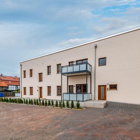 Design-Wohnung, Altstadt, Parkplatz, Netflix Кведлінбург Екстер'єр фото
