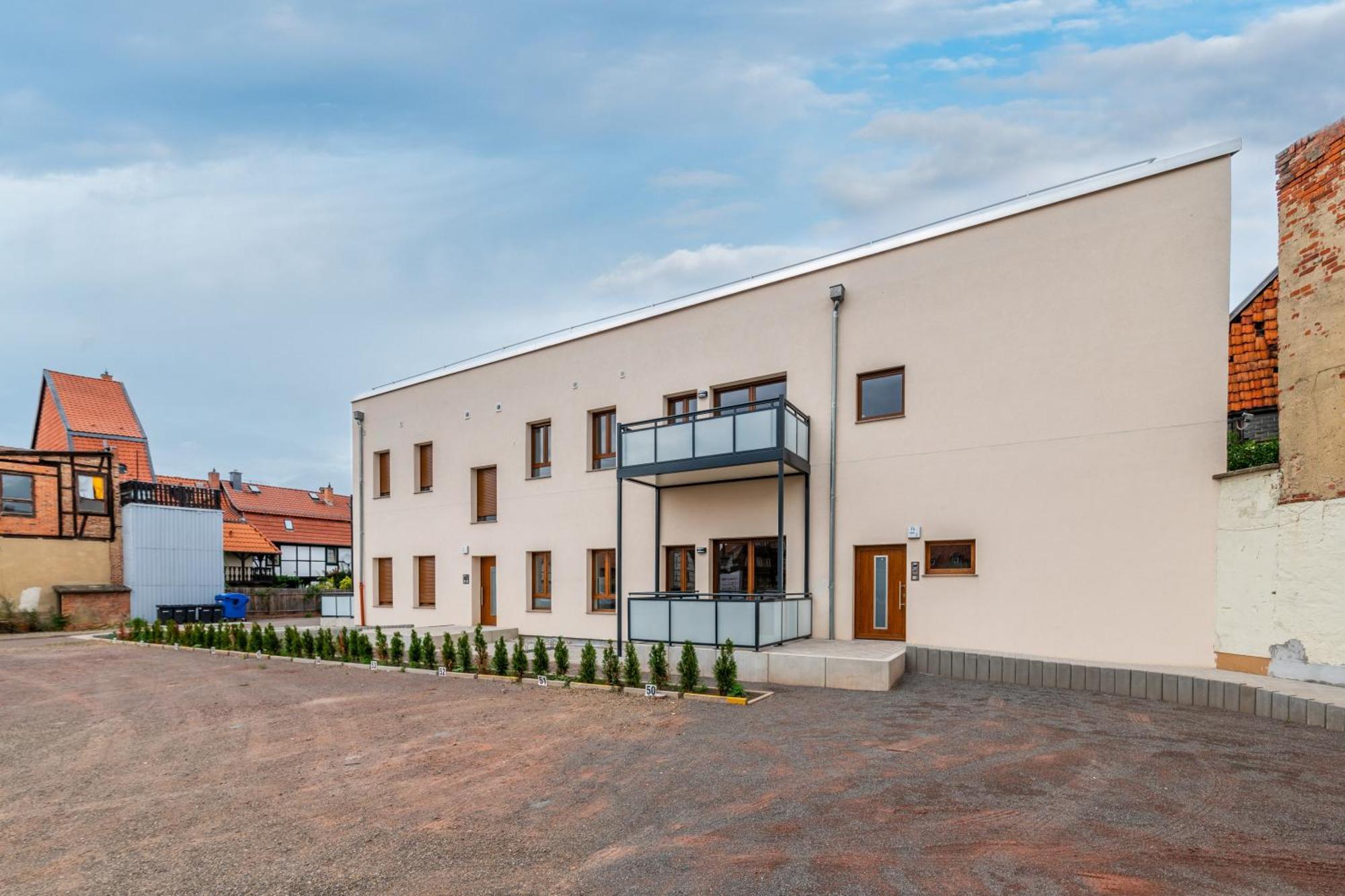 Design-Wohnung, Altstadt, Parkplatz, Netflix Кведлінбург Екстер'єр фото