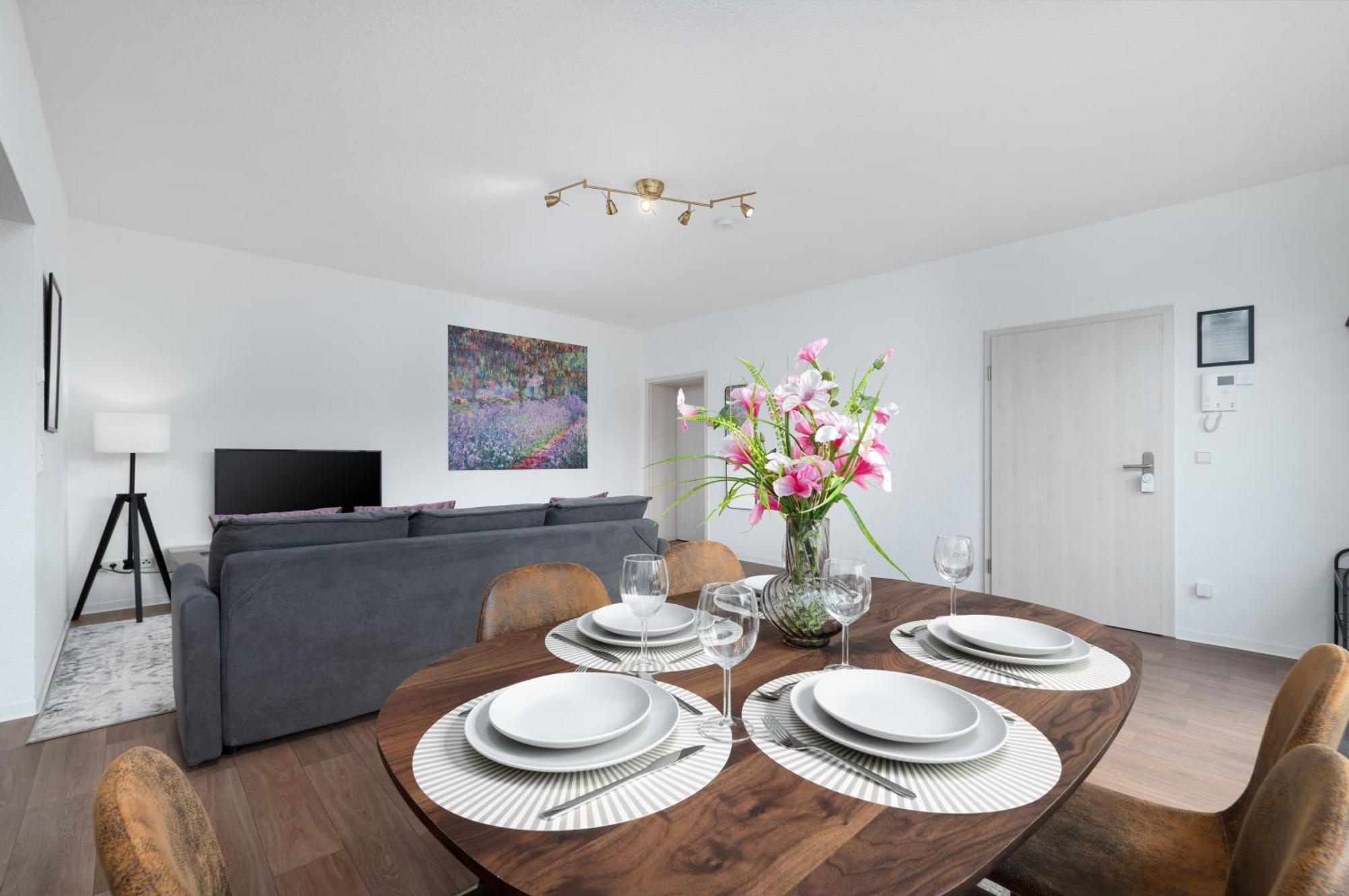 Design-Wohnung, Altstadt, Parkplatz, Netflix Кведлінбург Екстер'єр фото